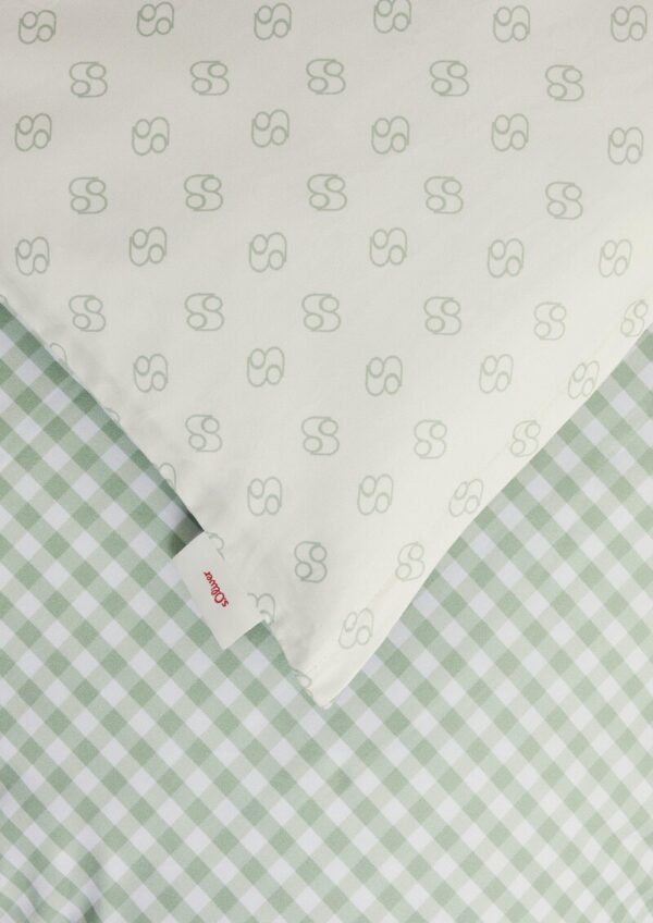 Bettwäsche-Set in Vichy-Karomuster