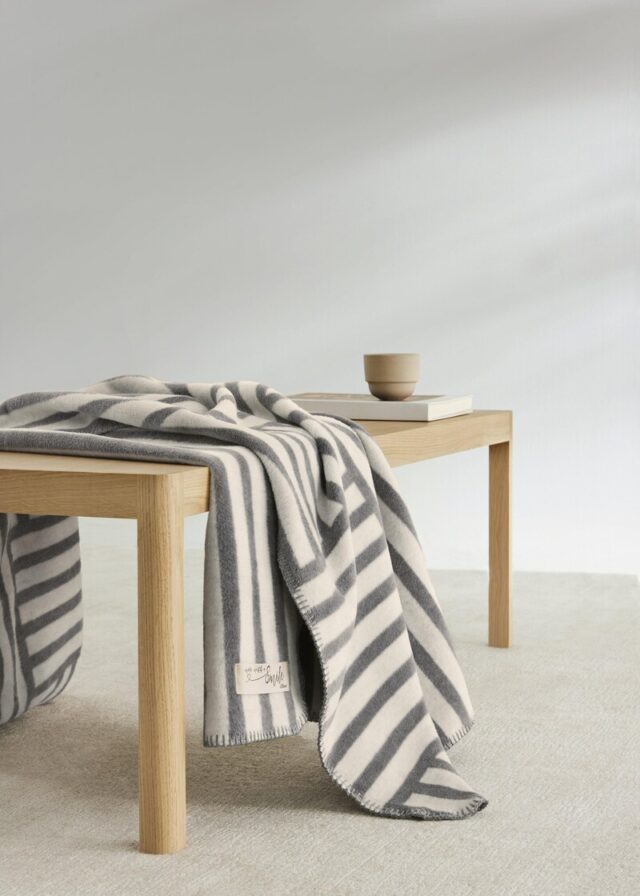 Weiche Decke aus Baumwollmix