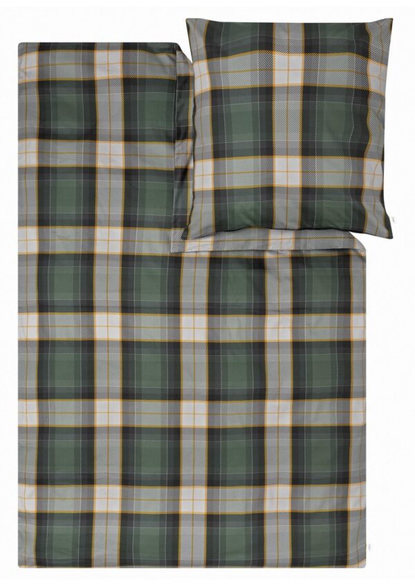 Bettwäsche-Set mit Karomuster