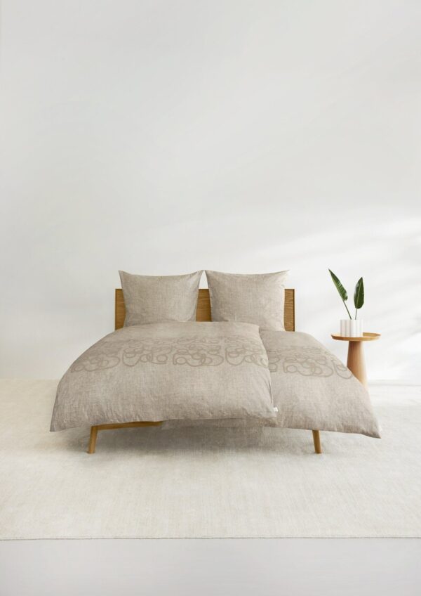 Bettwäsche im Set mit Logo-Print