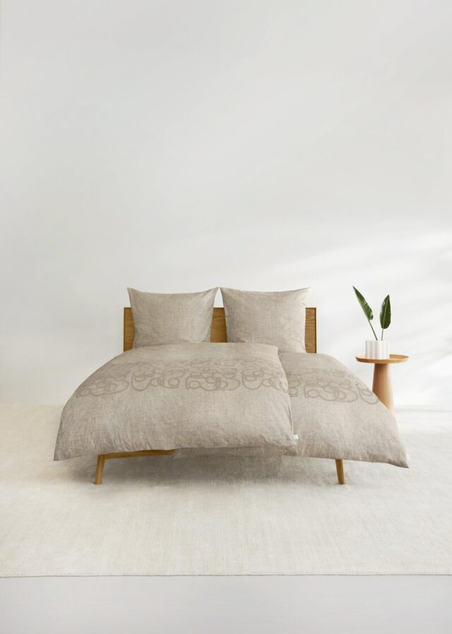 Bettwäsche im Set mit Logo-Print