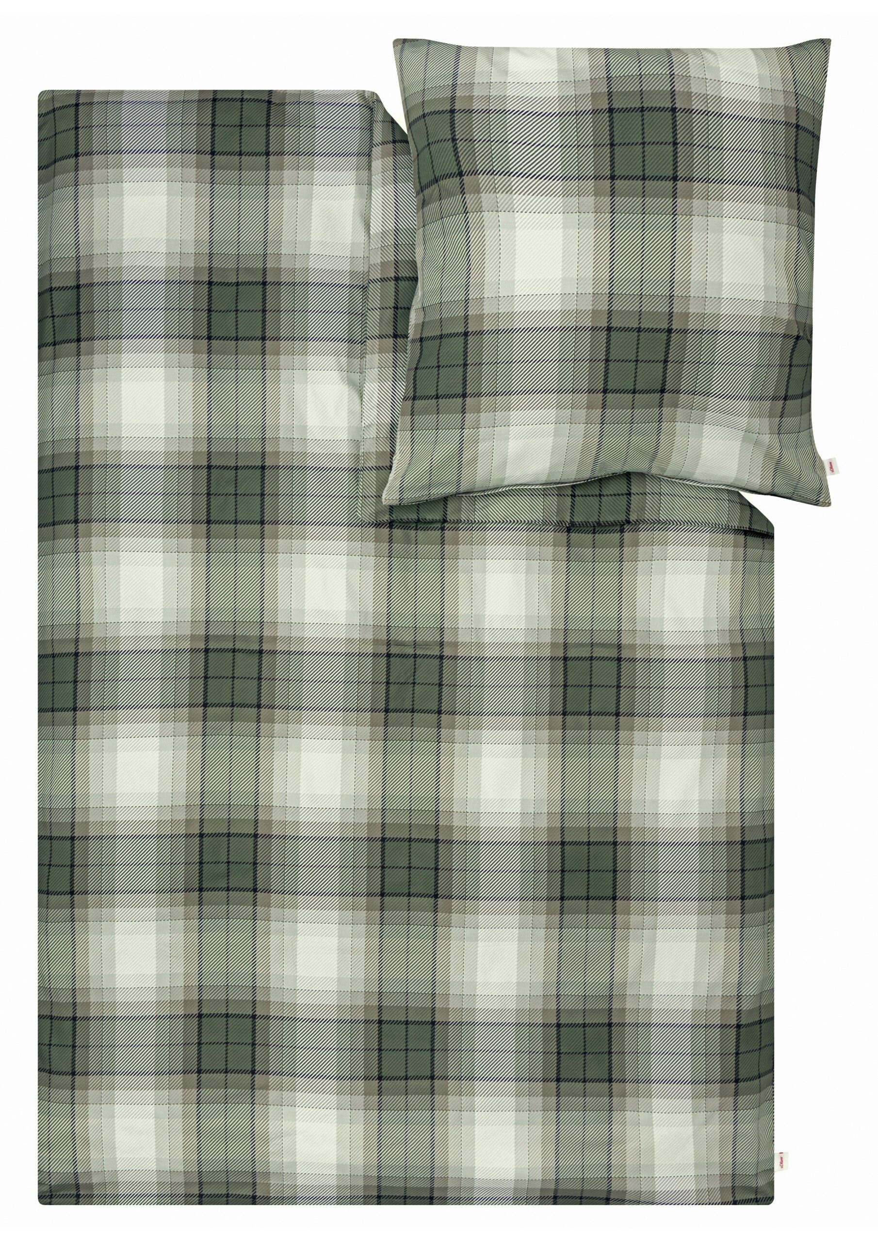 Flanellbettwäsche-Set im Karo-Design