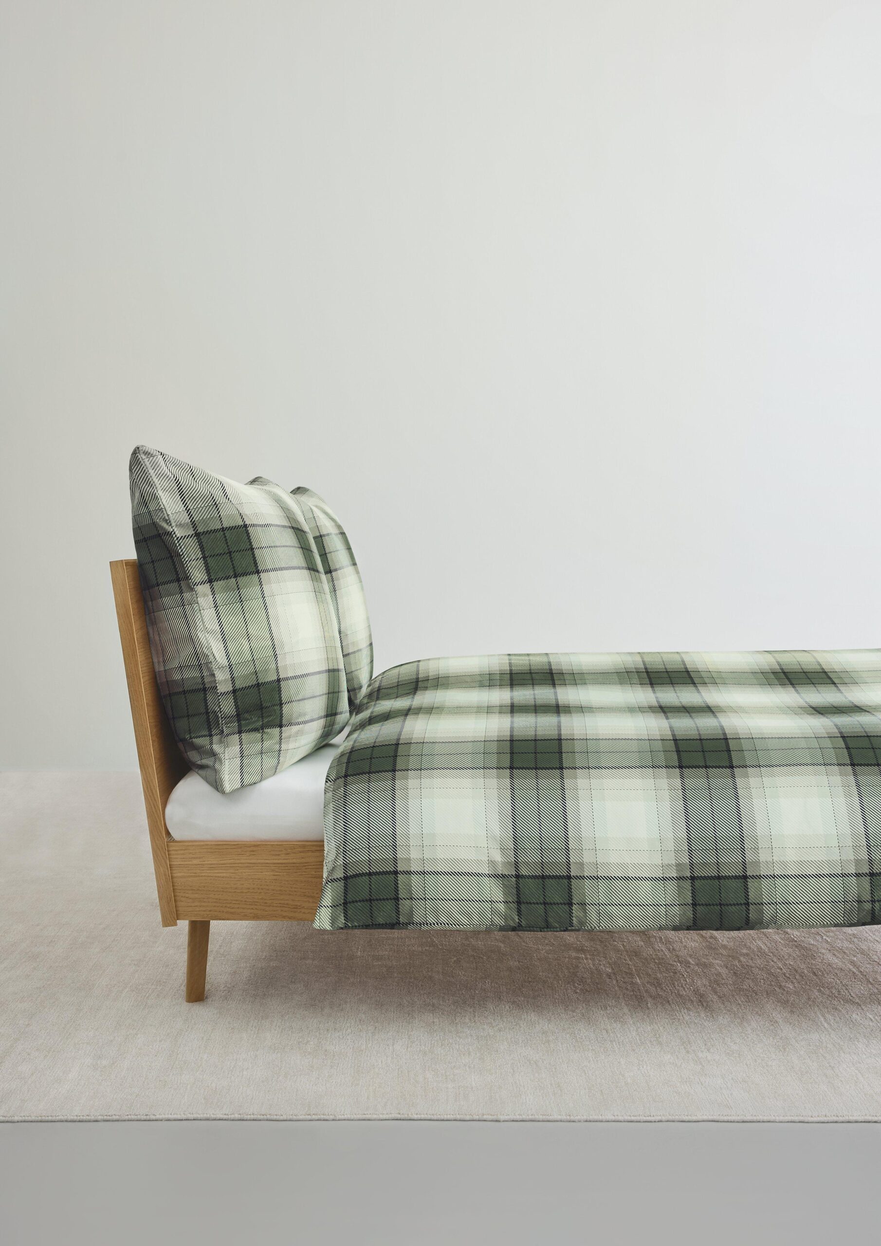 Flanellbettwäsche-Set im Karo-Design