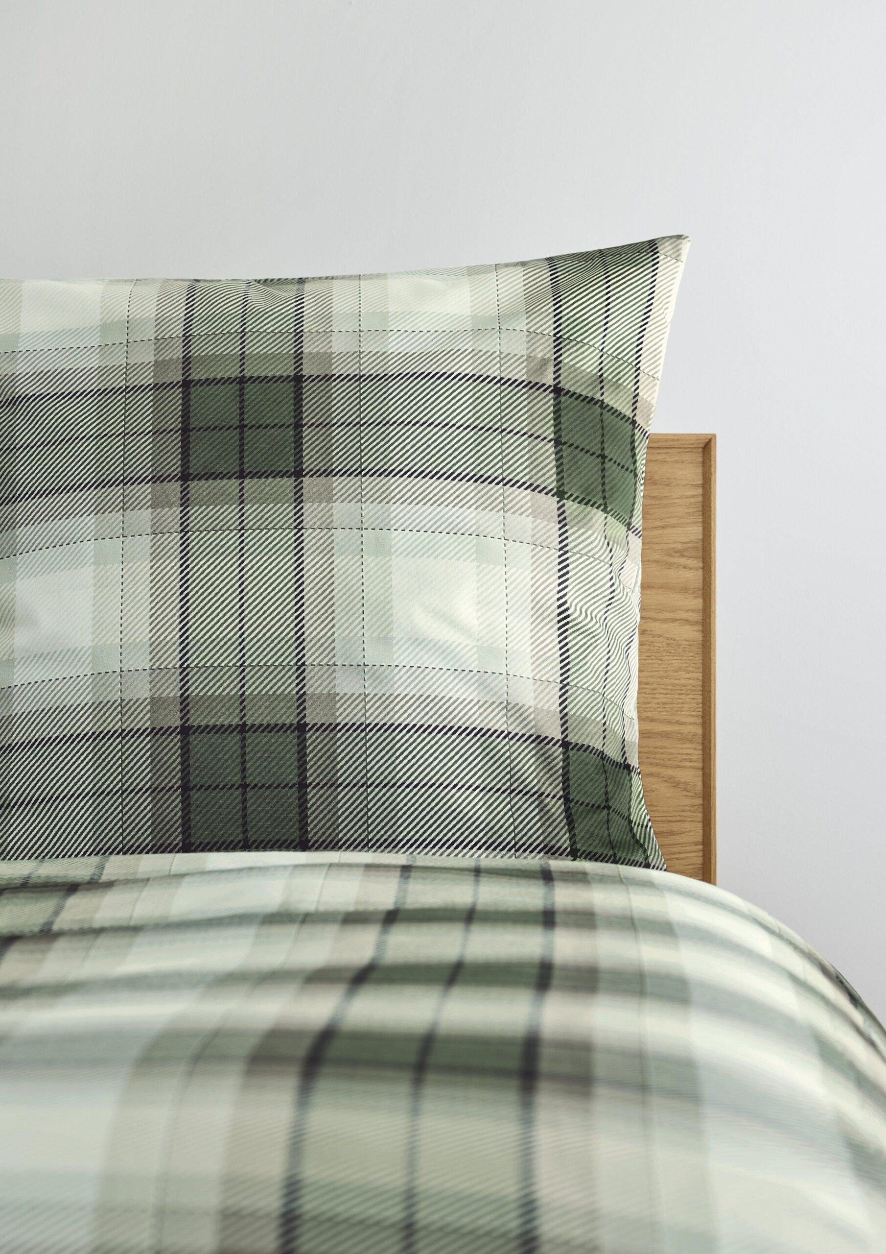 Flanellbettwäsche-Set im Karo-Design