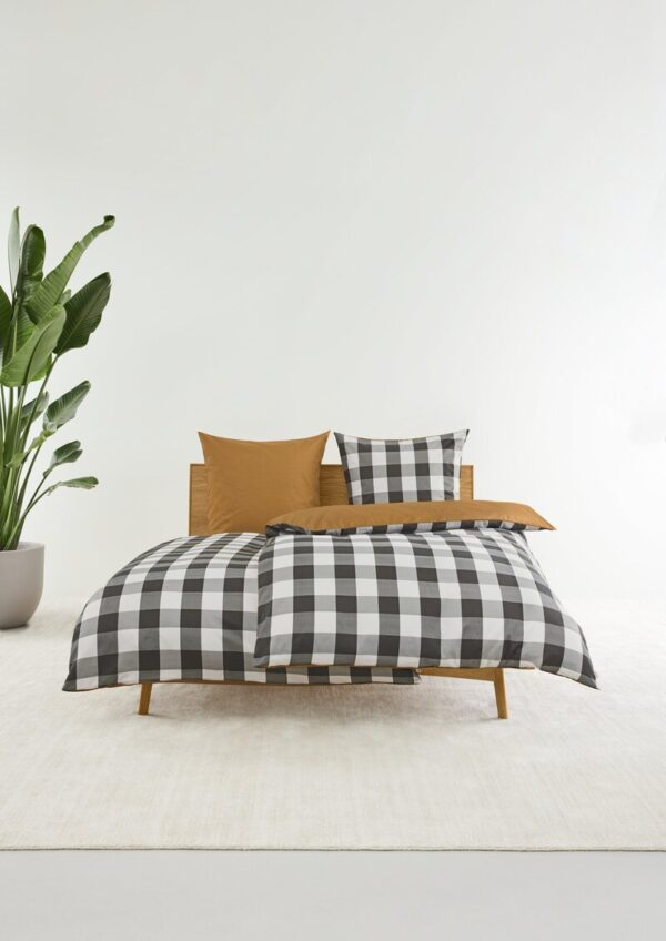 Bettwäsche mit Vichy-Karos im Set