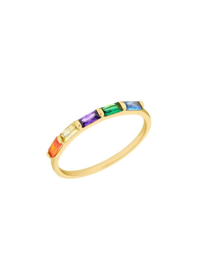 Ring 14ct gelbvergoldet Silber 925