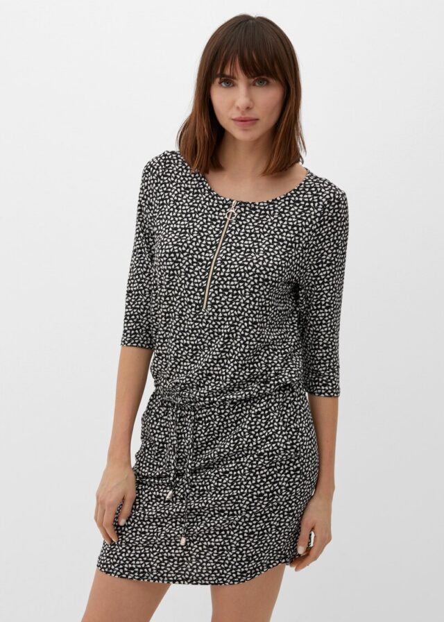 Strandkleid mit Allover-Muster