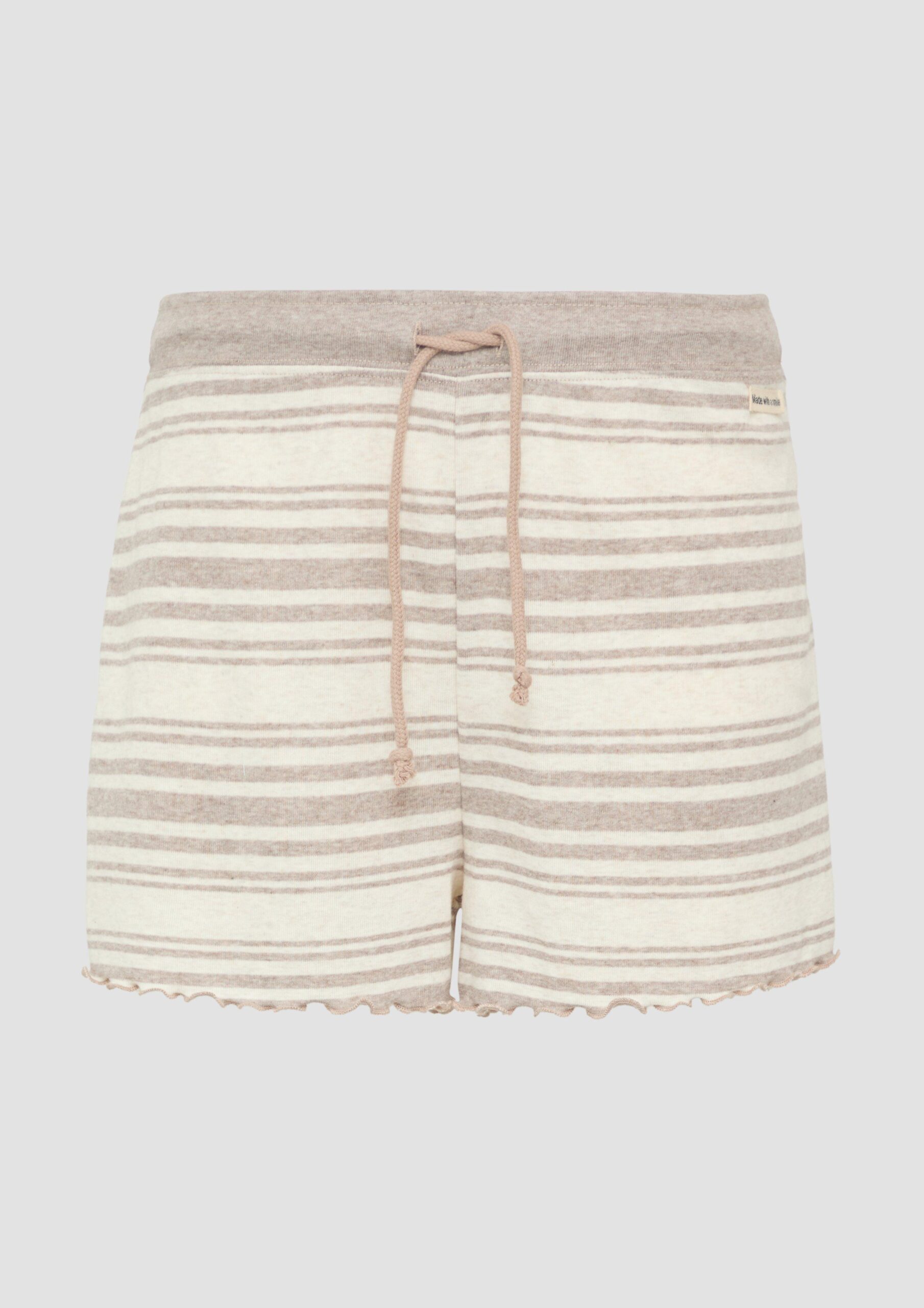 Pyjamahose mit Rollsaum