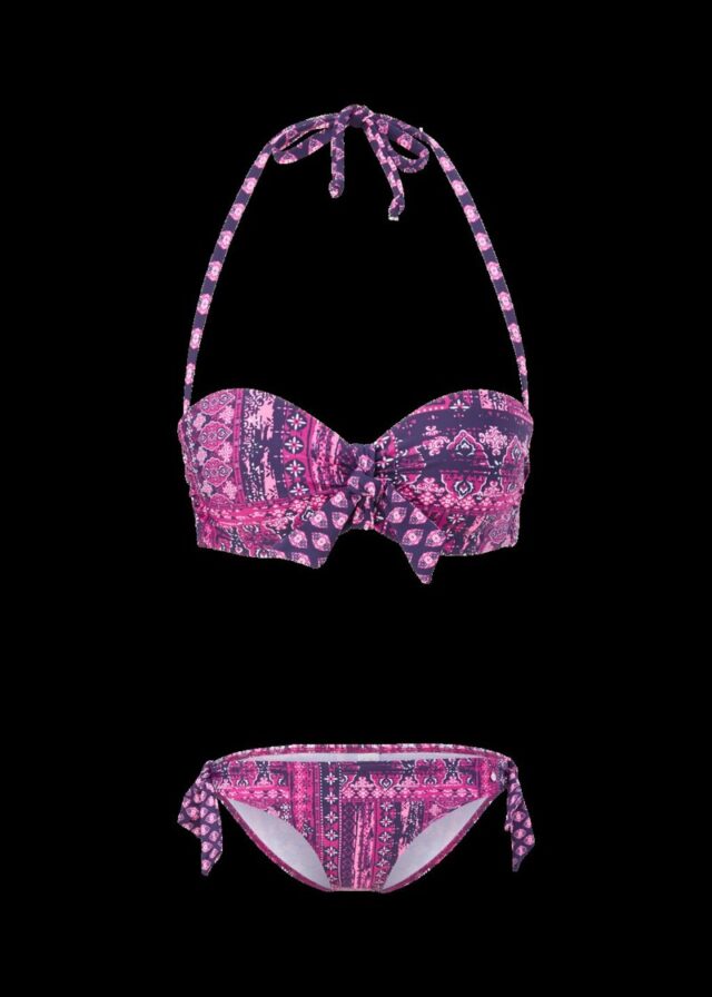 Bandeau-Bikini im Set