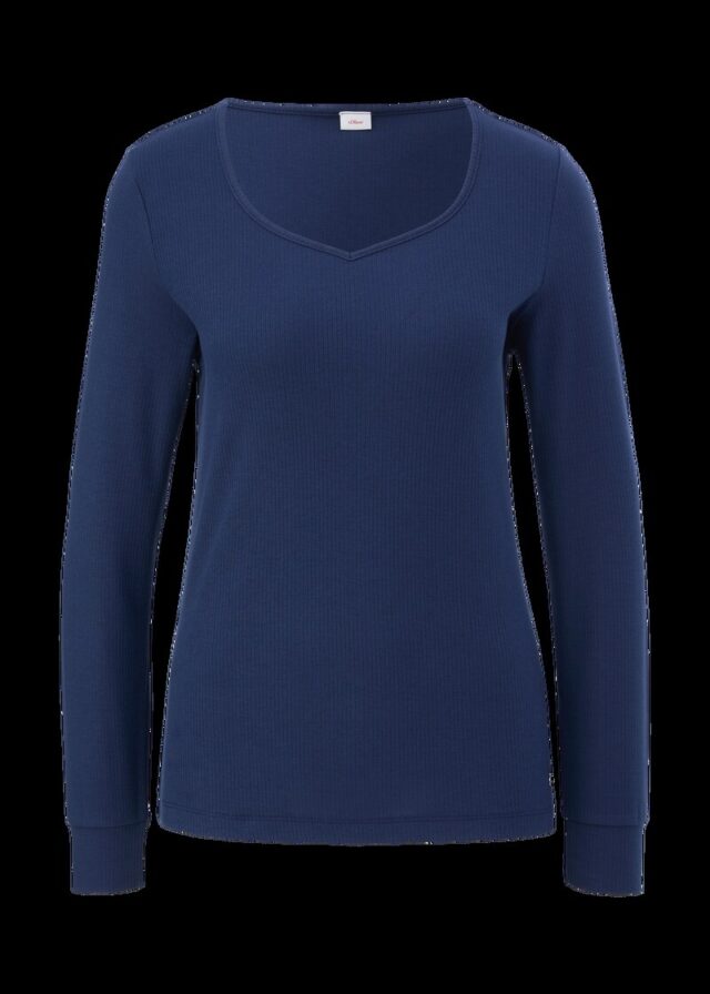 Langarm Pyjama-Shirt