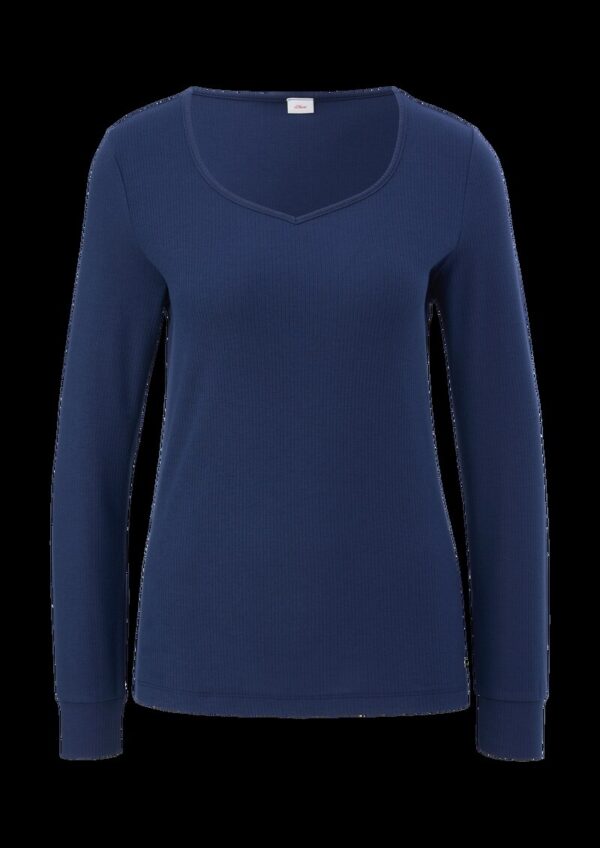 Langarm Pyjama-Shirt