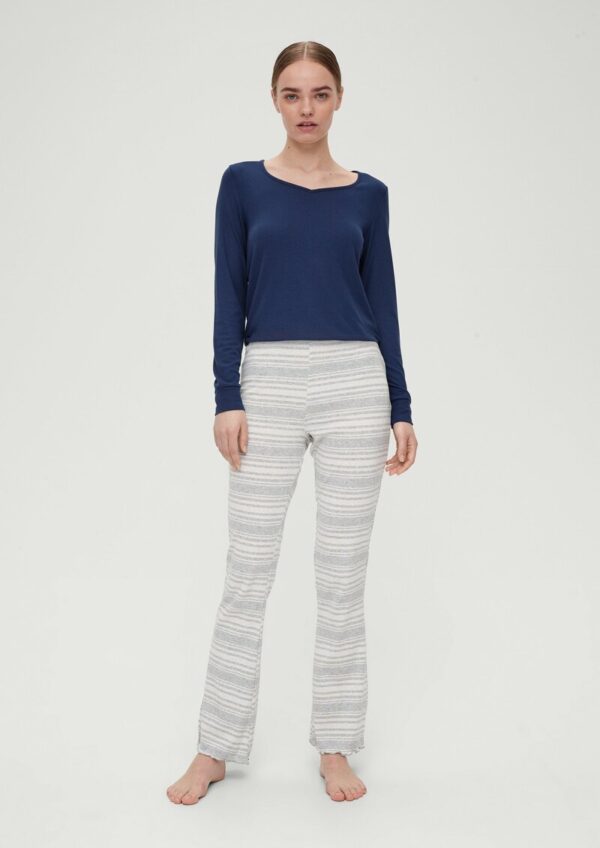 Langarm Pyjama-Shirt