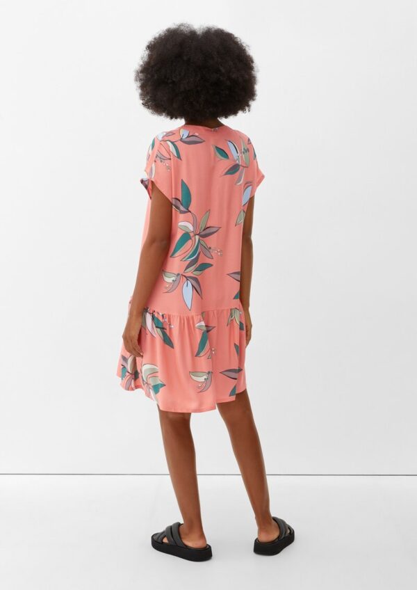 Blusenkleid mit Volants