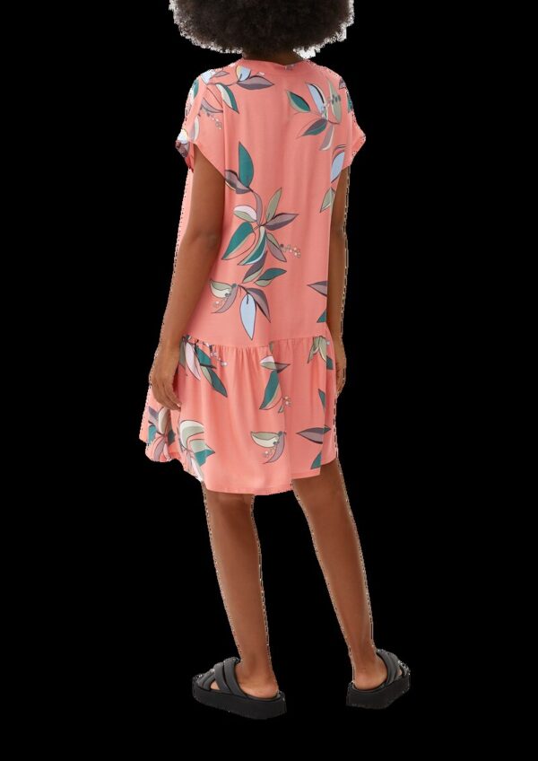 Blusenkleid mit Volants