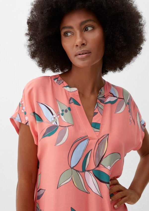 Blusenkleid mit Volants