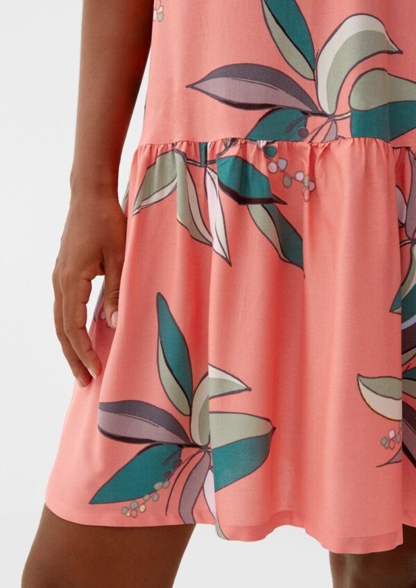 Blusenkleid mit Volants