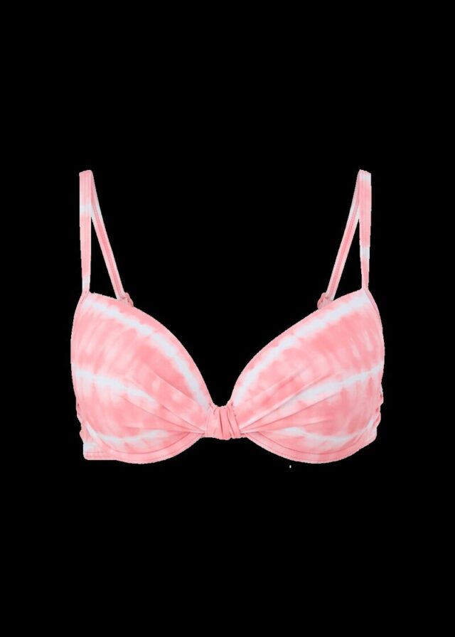 Bikini-Top mit Batikmuster