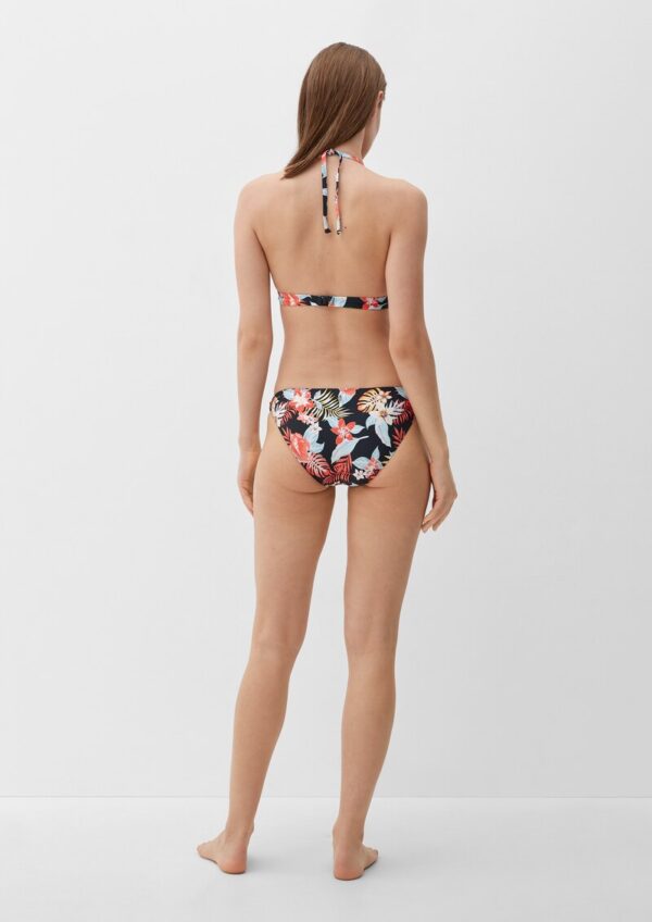 Triangel Bikinitop mit Blumenmuster