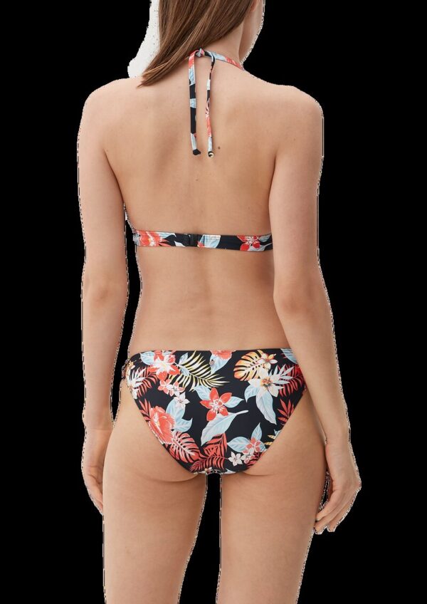 Triangel Bikinitop mit Blumenmuster