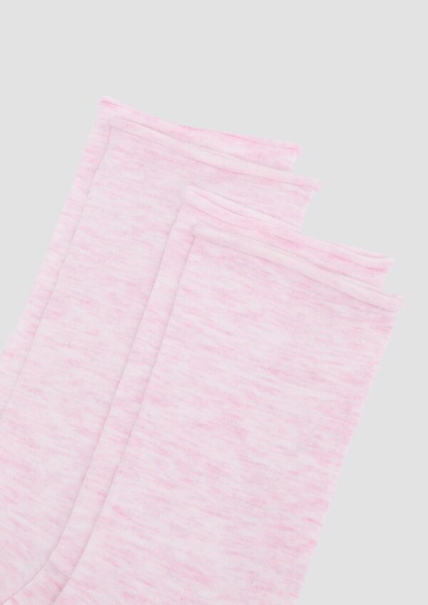 Melierte Socken im Doppelpack