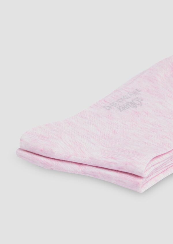 Melierte Socken im Doppelpack