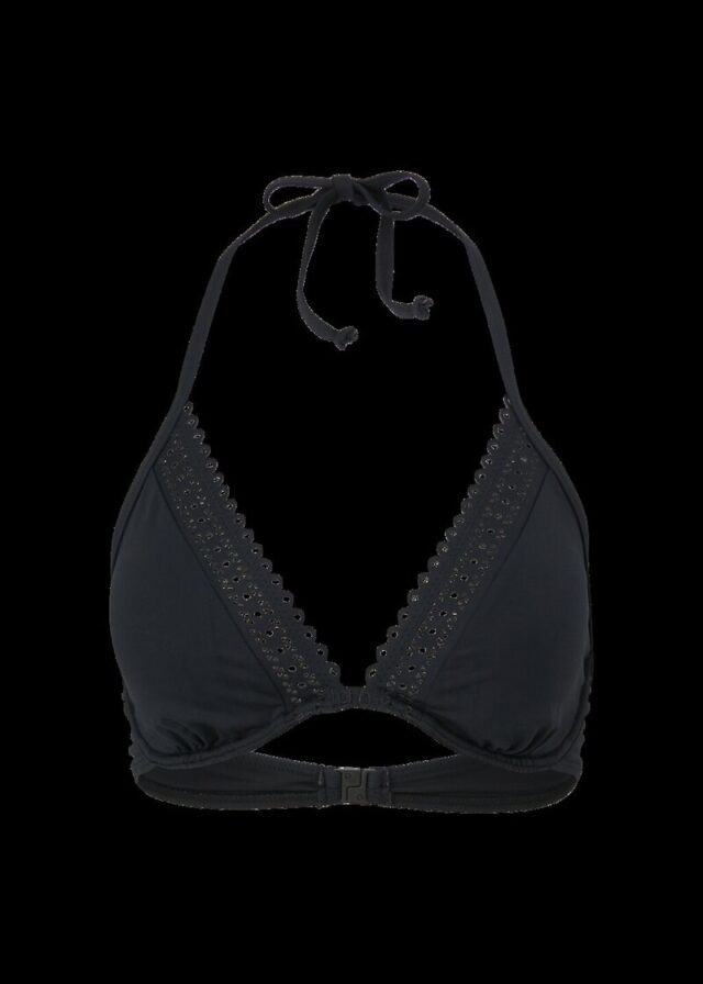 Neckholder Bikini Top mit Lochstickerei