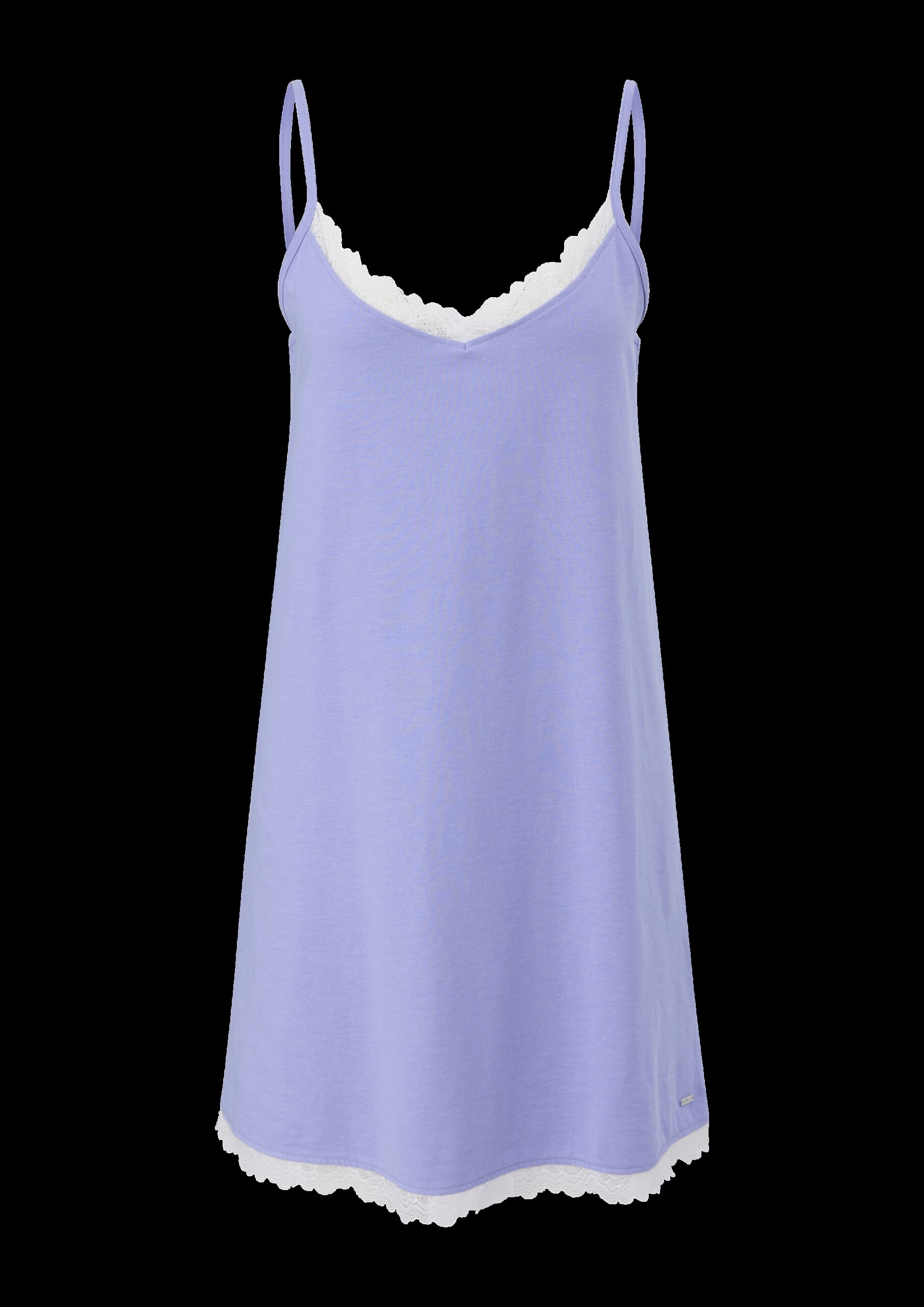 Nachthemd mit Spitzen-Detail