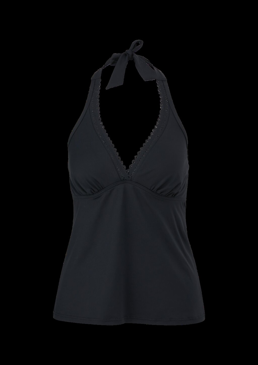 Tankini Top mit Stickerei-Detail