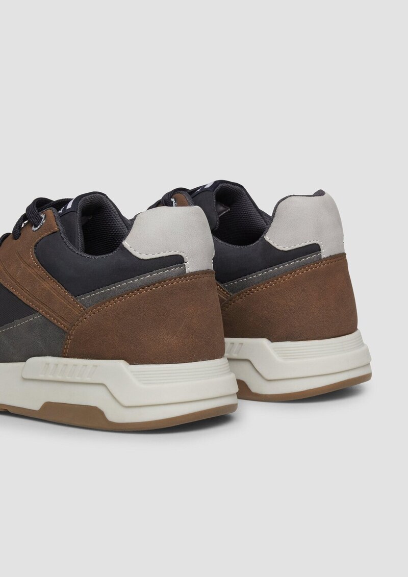 Cleane Schnürer in Leder-Optik