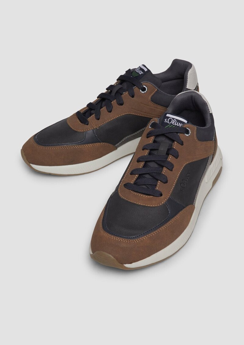 Cleane Schnürer in Leder-Optik