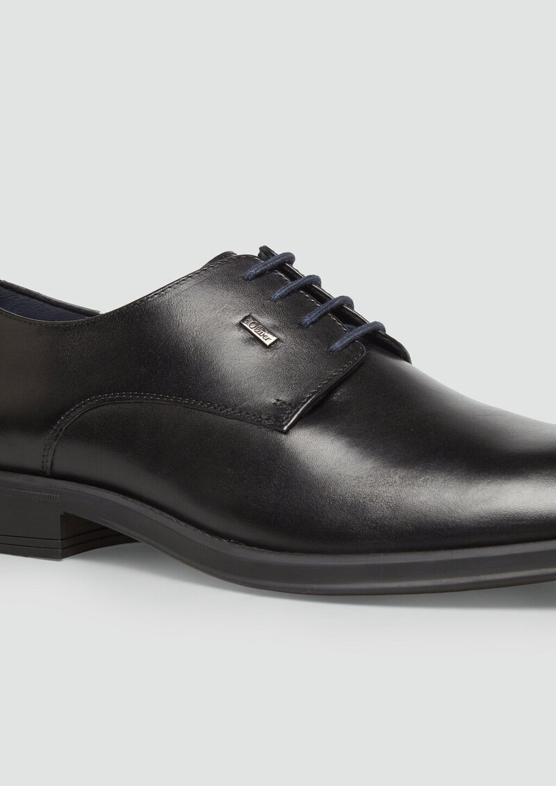 Elegante Schnürer aus Echtleder