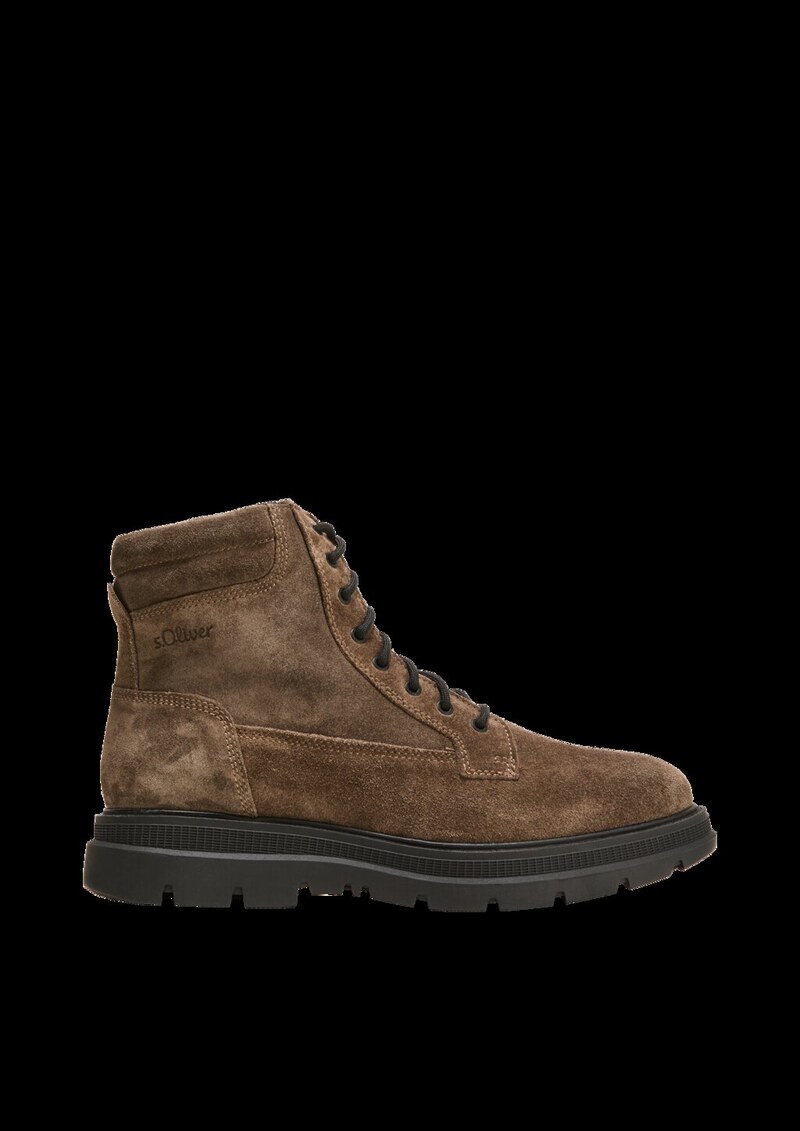 Gefütterte Boots aus Leder