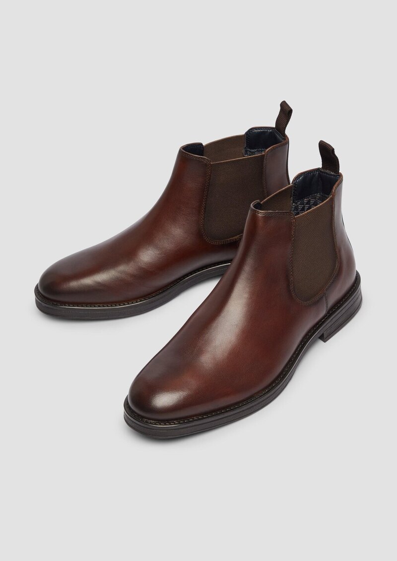 Chelsea Boots aus Echtleder