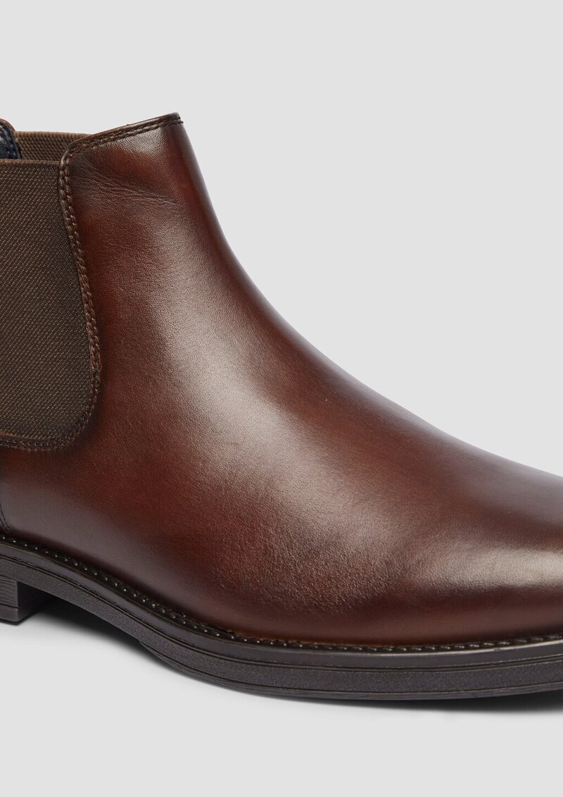 Chelsea Boots aus Echtleder