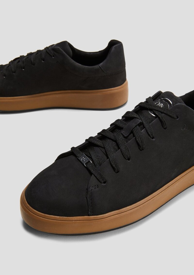 Sneaker mit Rindsleder