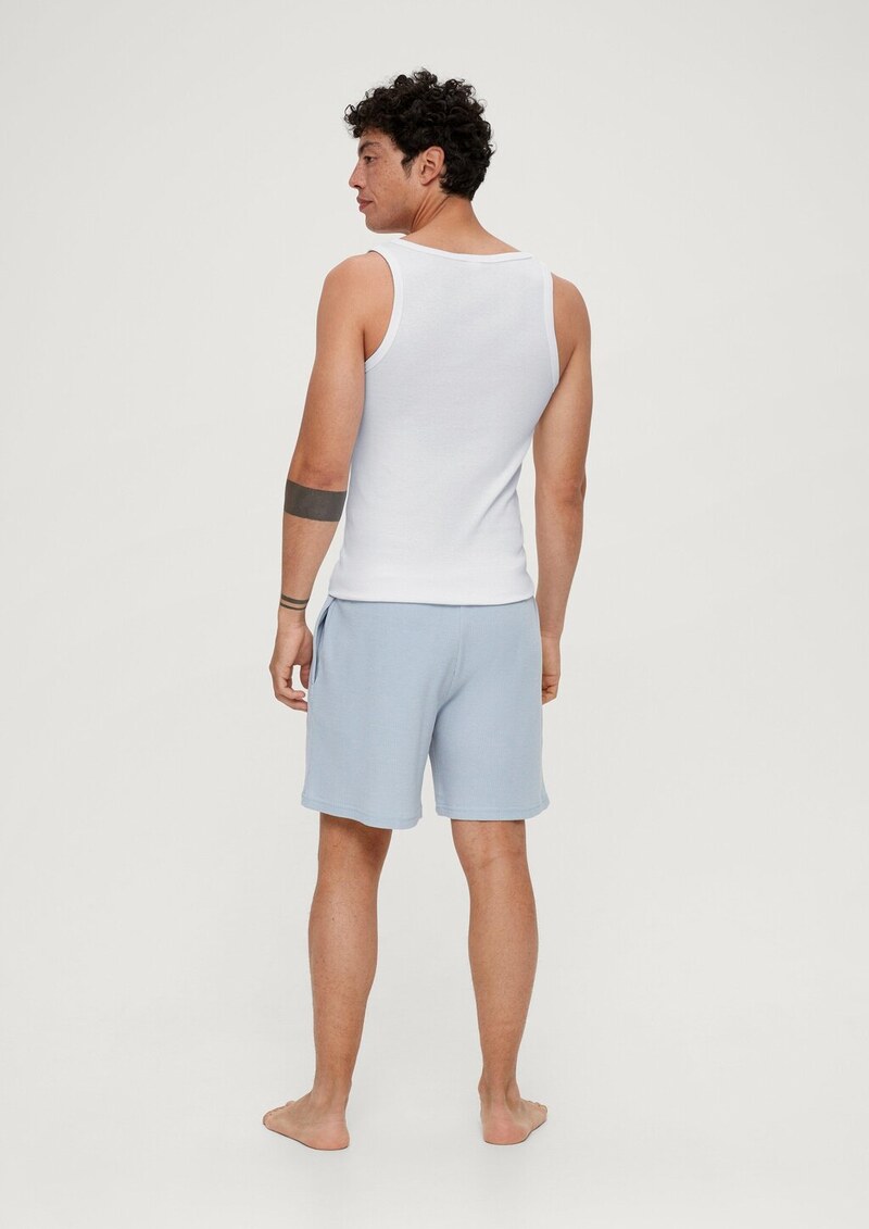 Tanktop mit Rippstruktur