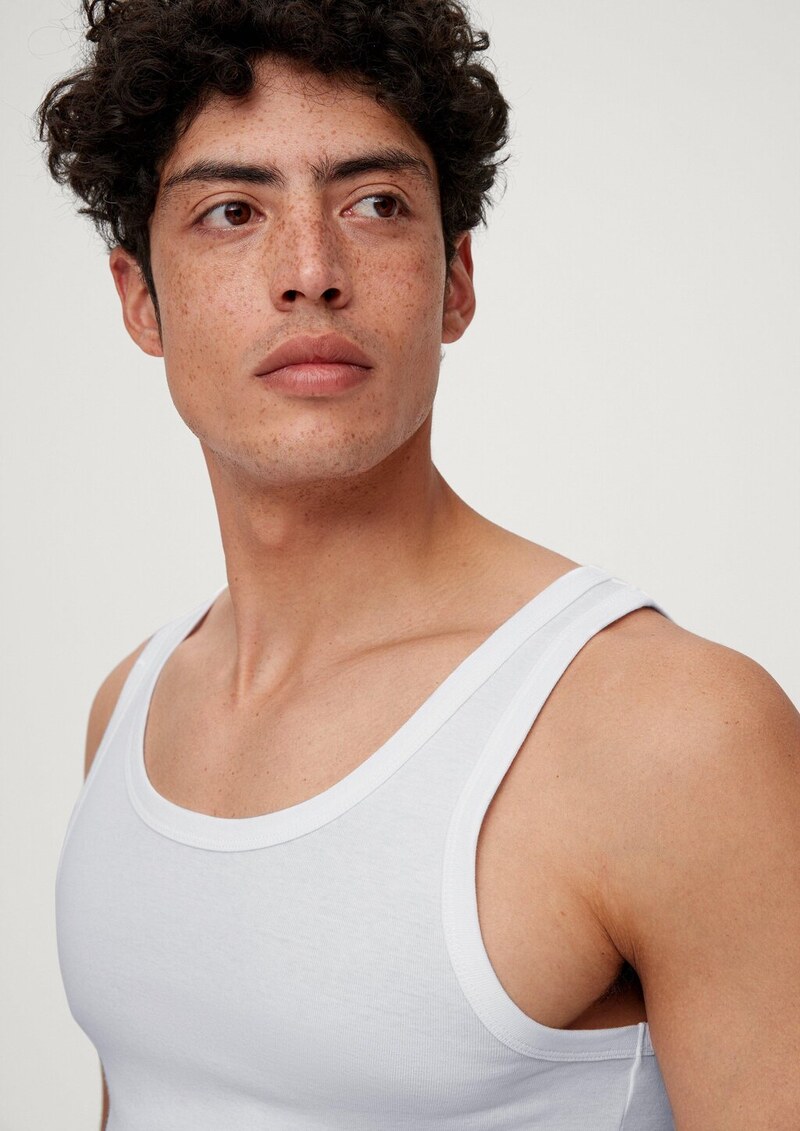 Tanktop mit Rippstruktur