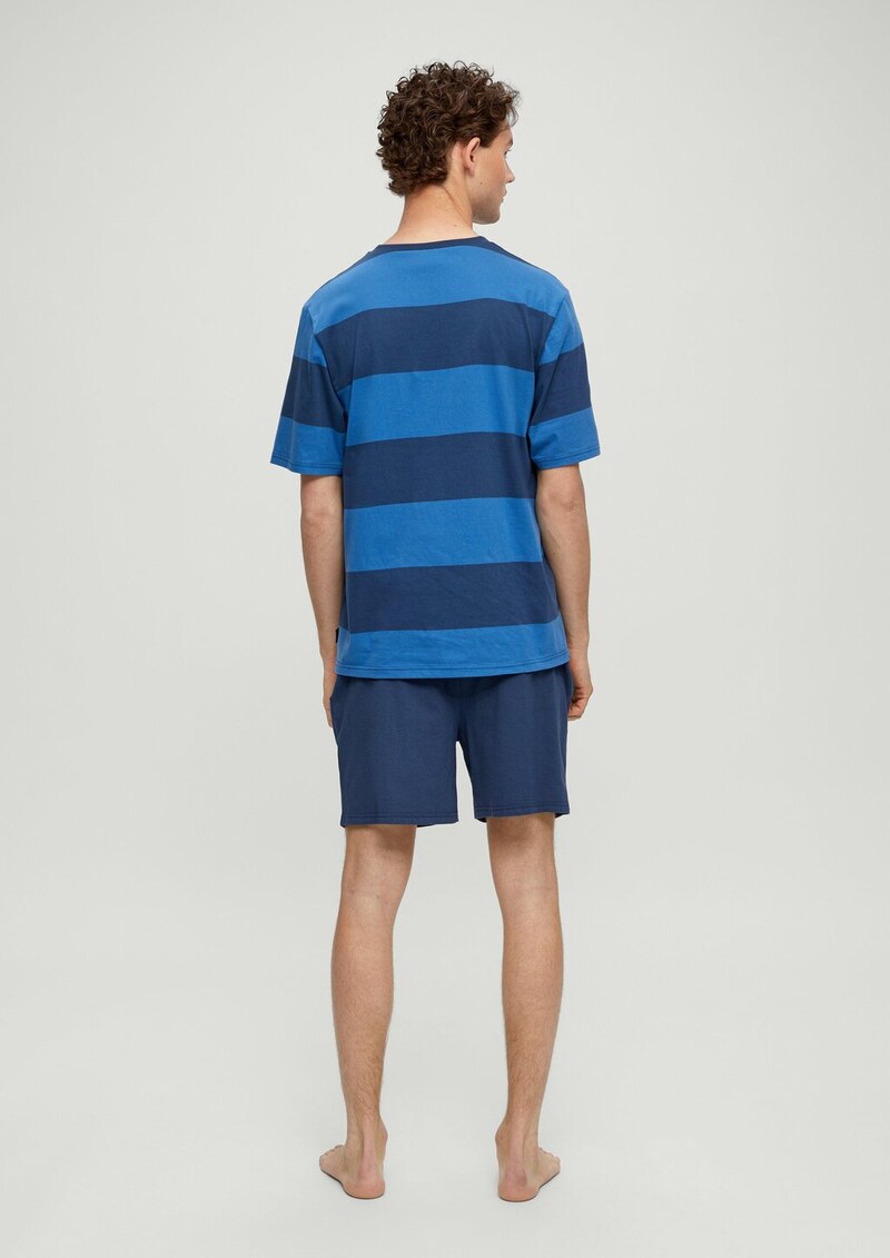 Kurzer Pyjama aus Baumwolle