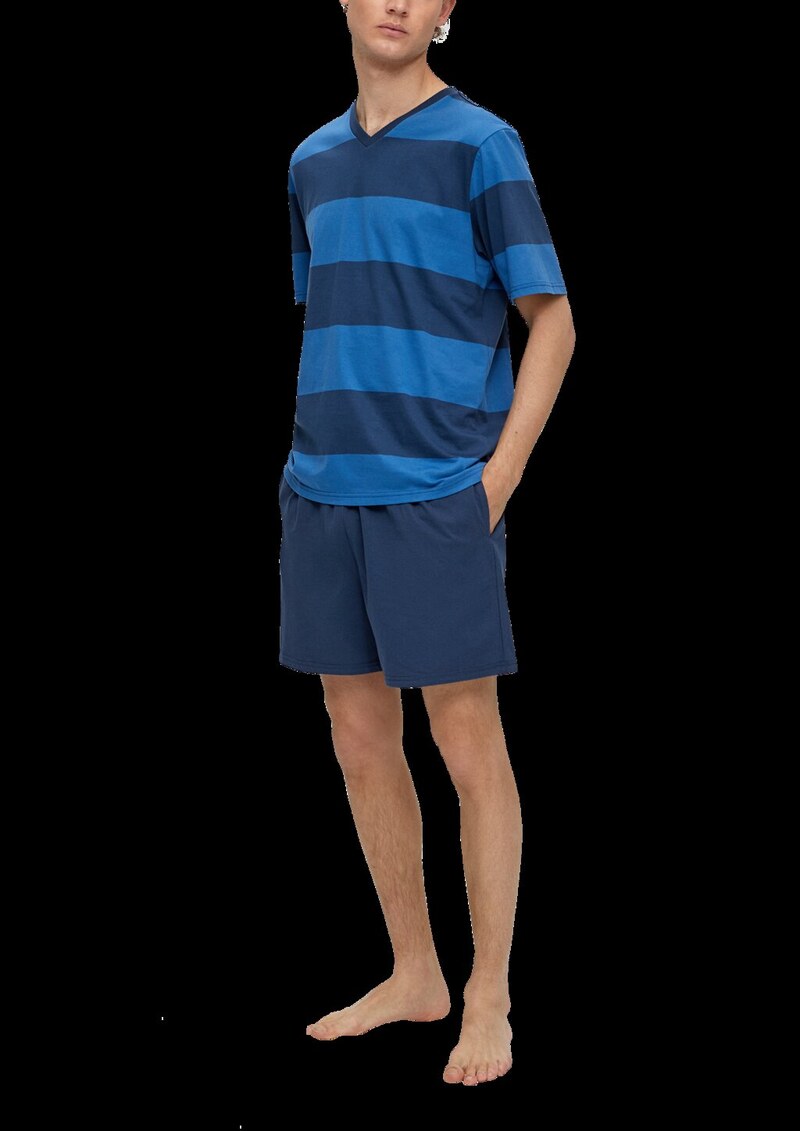 Kurzer Pyjama aus Baumwolle