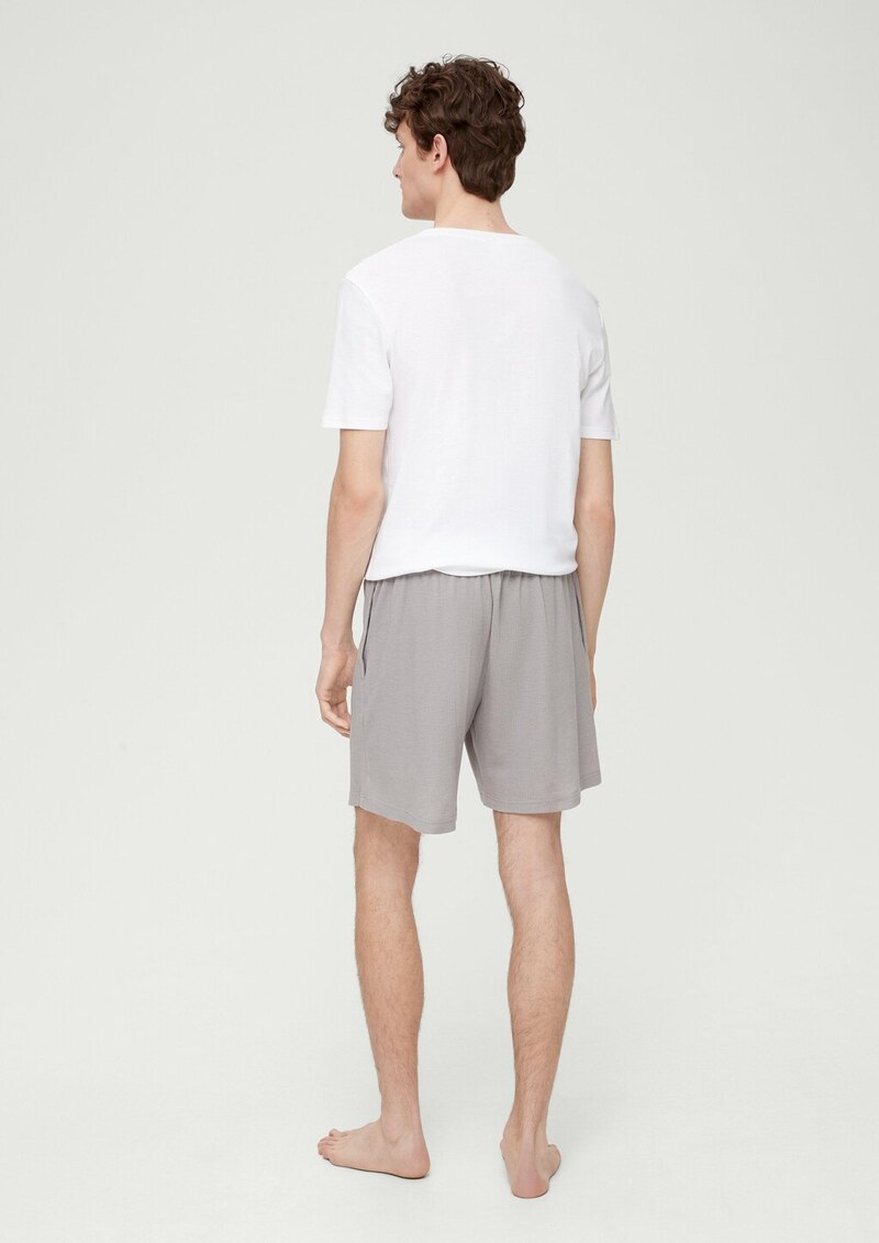 Pyjama-Hose mit Waffelstruktur