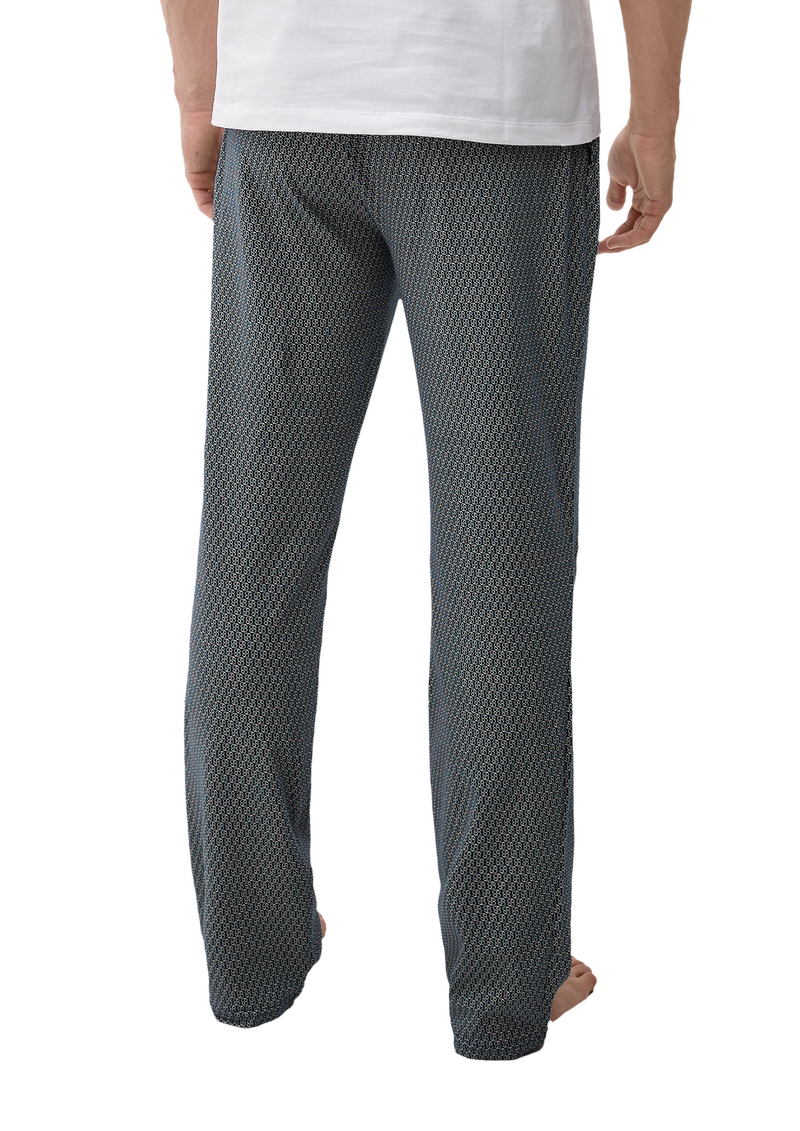 Lange Pyjamahose mit Allover-Print