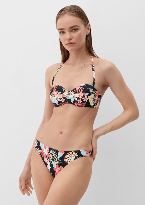 Bandeau-Bikinitop mit Bügel