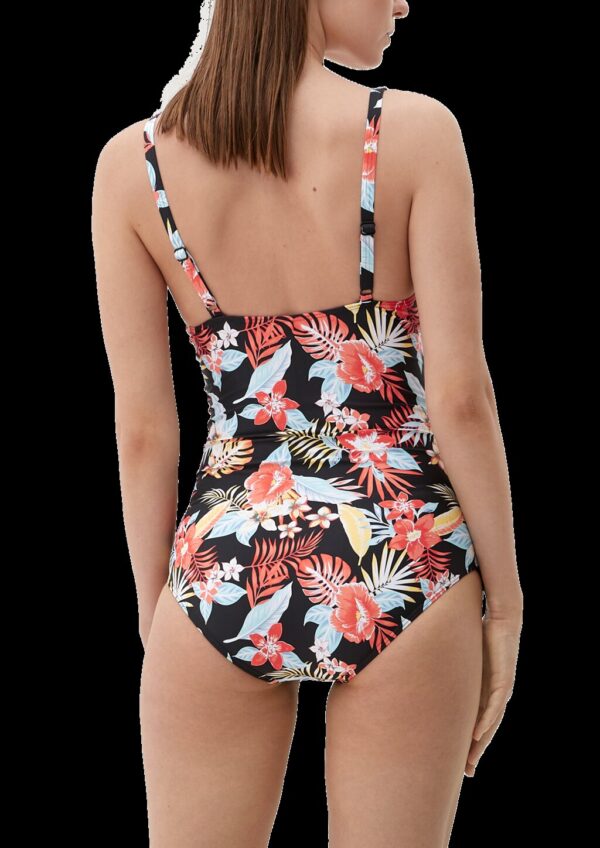 Badeanzug mit floralem Muster