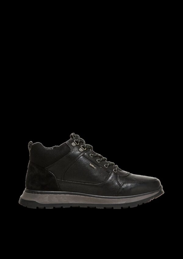 Echtleder-Stiefel in Sneaker-Optik