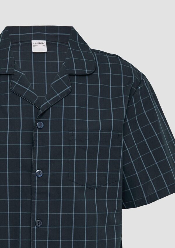 Pyjama aus Baumwolle mit Karomuster