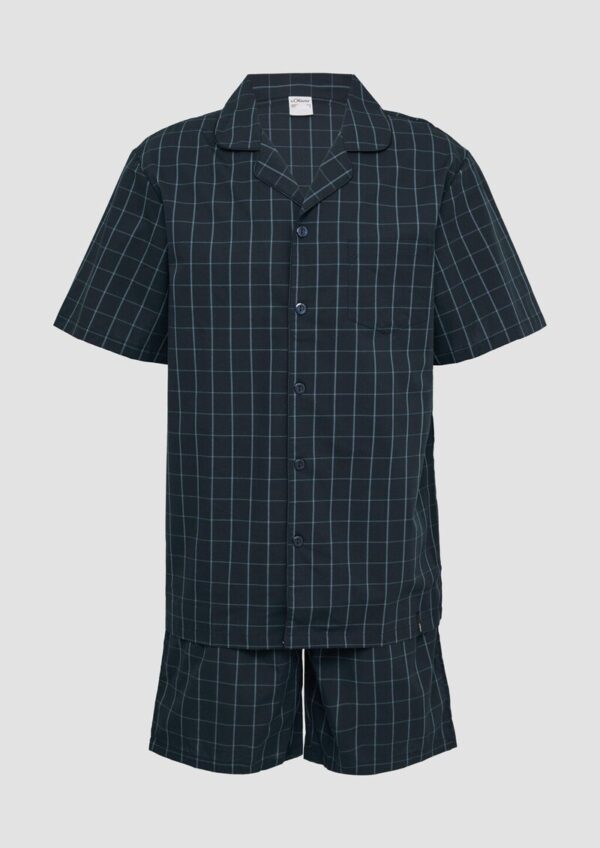 Pyjama aus Baumwolle mit Karomuster