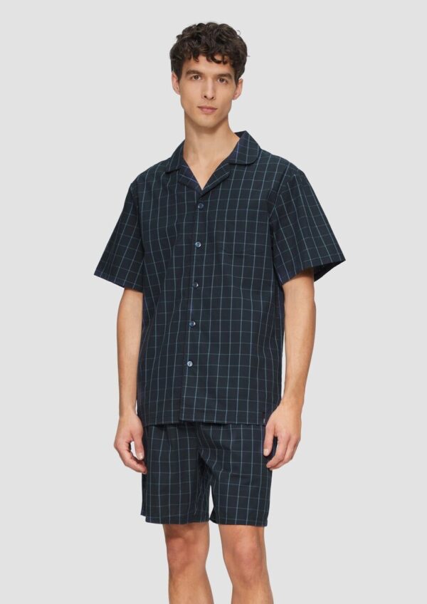 Pyjama aus Baumwolle mit Karomuster