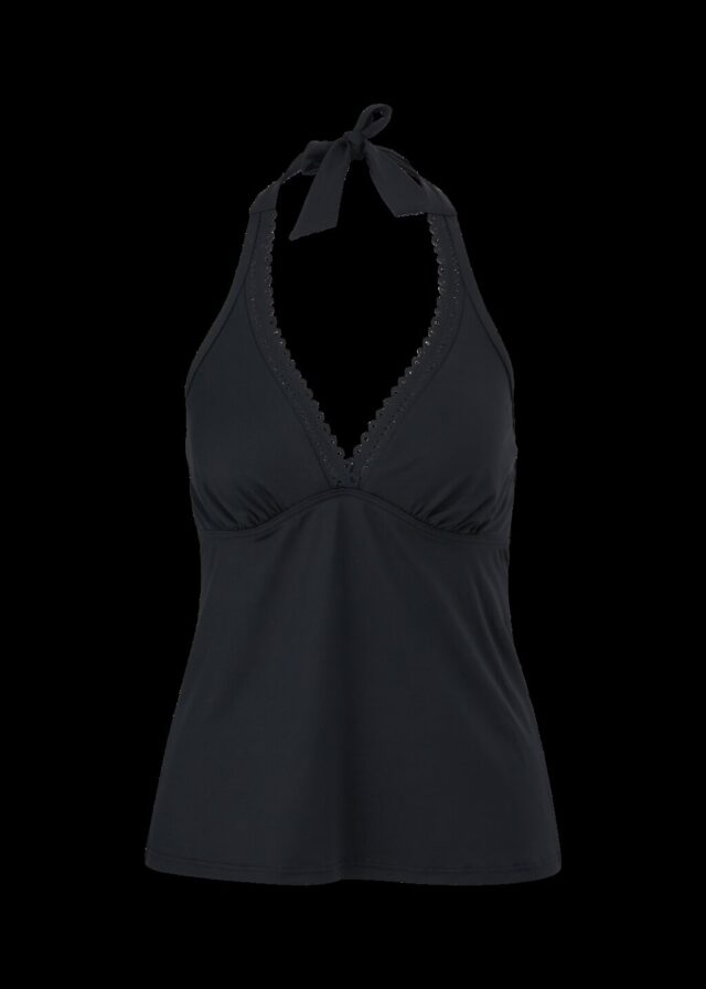 Tankini Top mit Stickerei-Detail