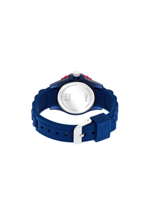 Armbanduhr mit Silikonband