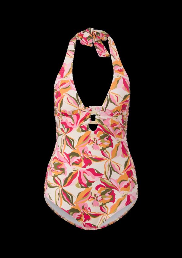 Badeanzug mit Blumen-Print